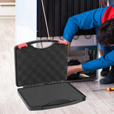 Maxbell Protective Toolbox with Sponge Wear Resistant Lockable for Workplace Outdoor 255mmx210mmx48mm