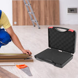 Maxbell Protective Toolbox with Sponge Wear Resistant Lockable for Workplace Outdoor 281mmx230mmx82mm