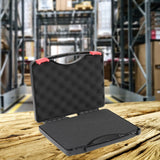 Maxbell Protective Toolbox with Sponge Wear Resistant Lockable for Workplace Outdoor 280mmx320mmx50mm