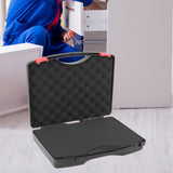 Maxbell Protective Toolbox with Sponge Wear Resistant Lockable for Workplace Outdoor 330mmx272mmx82mm
