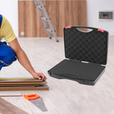 Maxbell 2xProtective Toolbox with Sponge Wear Resistant Lockable for Workplace Outdoor