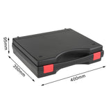 Maxbell Protective Safety Instrument Tool Box with Foam Durable for Workplace Garage 400x350x95MM