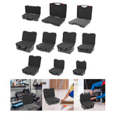 Maxbell Protective Safety Instrument Tool Box with Foam Durable for Workplace Garage 400x350x95MM
