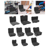 Maxbell Protective Safety Instrument Tool Box with Foam Durable for Workplace Garage 400x350x95MM