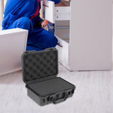 Maxbell Protective Safety Instrument Tool Box with Foam Durable for Workplace Garage 235x180x90MM