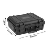 Maxbell Protective Safety Instrument Tool Box with Foam Durable for Workplace Garage 290x240x110MM