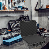 Maxbell Protective Safety Instrument Tool Box with Foam Durable for Workplace Garage 290x240x110MM