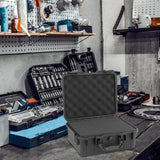 Maxbell Protective Safety Instrument Tool Box with Foam Durable for Workplace Garage 290x240x130MM