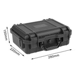 Maxbell Protective Safety Instrument Tool Box with Foam Durable for Workplace Garage 280x220x150MM