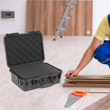 Maxbell Protective Safety Instrument Tool Box with Foam Durable for Workplace Garage 280x220x150MM