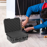 Maxbell Protective Safety Instrument Tool Box with Foam Durable for Workplace Garage 280x220x150MM