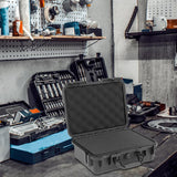 Maxbell Protective Safety Instrument Tool Box with Foam Durable for Workplace Garage 280x220x150MM