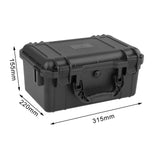 Maxbell Protective Safety Instrument Tool Box with Foam Durable for Workplace Garage 315x220x155MM