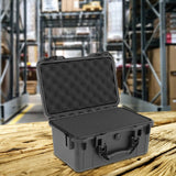 Maxbell Protective Safety Instrument Tool Box with Foam Durable for Workplace Garage 315x220x155MM