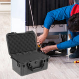 Maxbell Protective Safety Instrument Tool Box with Foam Durable for Workplace Garage 315x220x155MM
