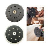 Maxbell Polishing Backing Pad 6 inch for Electric Sanders for Carving Polisher Black