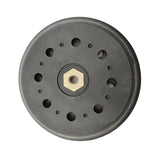 Maxbell Polishing Backing Pad 6 inch for Electric Sanders for Carving Polisher Black
