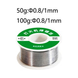 Maxbell Solder Wire Tin Rosin Core Portable Supplies for Electric Welding 50g 0.8mm