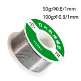 Maxbell Solder Wire Tin Rosin Core Portable Supplies for Electric Welding 50g 0.8mm