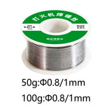 Maxbell Solder Wire Tin Rosin Core Portable Supplies for Electric Welding 50g 0.8mm