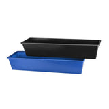 Multipurpose feed Trough Large Capacity Durable for Household Cow Mule Black - Aladdin Shoppers