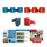 Battery Bracket Tool Storage Holder for Makita Portable Stable Gardeners Blue Battery Hanger