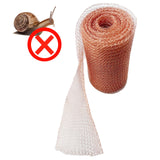 Copper Wire Net Mesh Roll Multi Layer Hole Filler for Distilling Home Garden 12.7cm x 6m