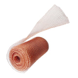 Copper Wire Net Mesh Roll Multi Layer Hole Filler for Distilling Home Garden 12.7cm x 9m