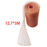 Copper Wire Mesh Rust Resistant Easy to Use Professional for Distillation 12.7cmx3m