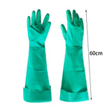 Maxbell Nitrile Gloves Cleaning Gloves Repeatable Washing for Home Kitchen Factory 60cm XL
