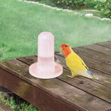Parrot Water Dispenser Automatic Feeding for Parakeet Cockatiel Lovebirds Waterer - Aladdin Shoppers