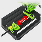 Maxbell Angle Grinder Stand Support Holder Adjustable for 100~125 Angle Grinder 60mm Depth