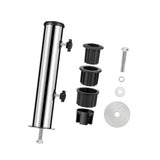 Maxbell Umbrella Base Stand Tube Replacement Parasol Steel for Docks Balcony Outside
