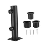 Umbrella Base Stand Tube Replacement Parasol Steel for Docks Balcony Outside