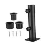 Umbrella Base Stand Tube Replacement Parasol Steel for Docks Balcony Outside