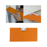 Maxbell Tile Trowel Tile Flat Trowel for corner lines Patching Repairing Corner Caulk yellow 19cm