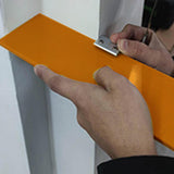 Maxbell Tile Trowel Tile Flat Trowel for corner lines Patching Repairing Corner Caulk yellow 19cm