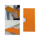 Maxbell Tile Trowel Tile Flat Trowel for corner lines Patching Repairing Corner Caulk yellow 19cm