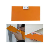 Maxbell Tile Trowel Tile Flat Trowel for corner lines Patching Repairing Corner Caulk yellow 19cm