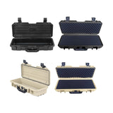 Maxbell Long Toolbox Garage Accessories Mechanical Repairs Durable Small Parts Chest black toolbox