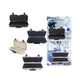 Maxbell Long Toolbox Garage Accessories Mechanical Repairs Durable Small Parts Chest black toolbox