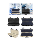 Maxbell Long Toolbox Garage Accessories Mechanical Repairs Durable Small Parts Chest black toolbox