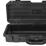 Maxbell Long Toolbox Garage Accessories Mechanical Repairs Durable Small Parts Chest black toolbox