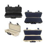 Maxbell Long Toolbox Garage Accessories Mechanical Repairs Durable Small Parts Chest black toolbox