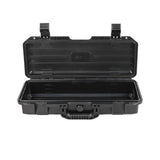 Maxbell Long Toolbox Garage Accessories Mechanical Repairs Durable Small Parts Chest black toolbox+cotton