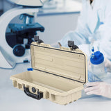 Maxbell Long Toolbox Garage Accessories Mechanical Repairs Durable Small Parts Chest khaki toolbox