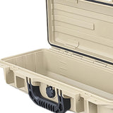 Maxbell Long Toolbox Garage Accessories Mechanical Repairs Durable Small Parts Chest khaki toolbox