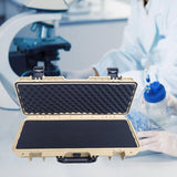 Maxbell Long Toolbox Garage Accessories Mechanical Repairs Durable Small Parts Chest khaki toolbox+cotton