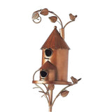 Bird House Creative Garden Decor Birds Houses Decor for Yard Garden Outdoors style A