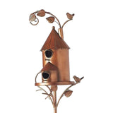 Bird House Creative Garden Decor Birds Houses Decor for Yard Garden Outdoors style A